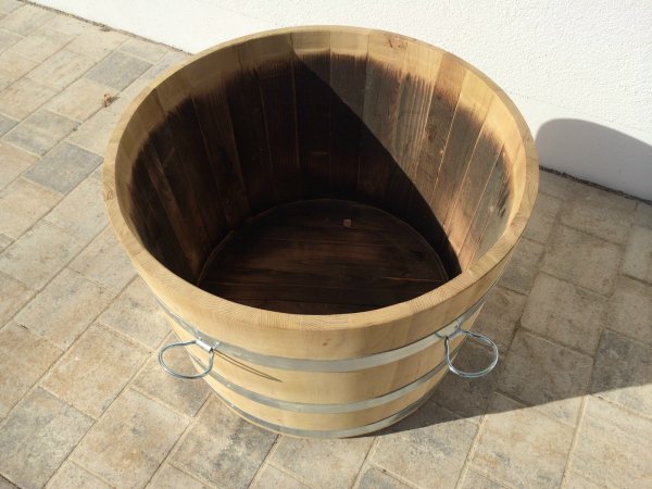 Pflanzkübel Akazie BxH 50x50cm